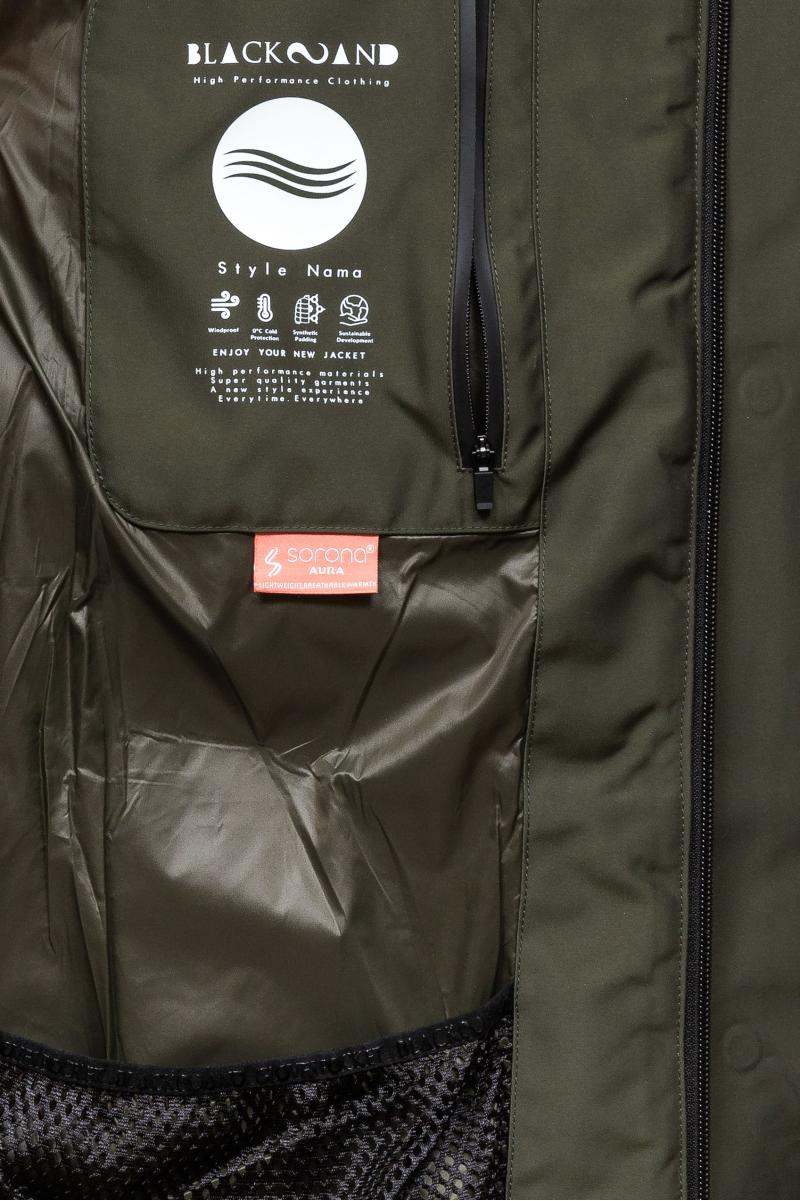 Пуховик BLACK SAND M2424309-30/GREEN