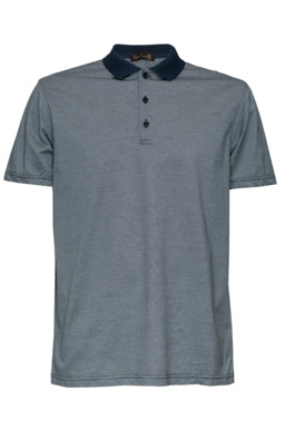 Поло LARIO COVALDI LC 122-08/Dark Blue/White