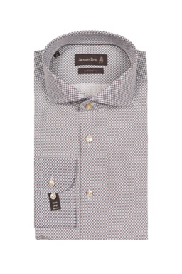 Фото рубашки Custom Fit Рубашка JACQUES BRITT, цвет коричневый