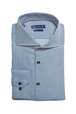 Фото рубашки Полуприлегающий силуэт Рубашка JACQUES BRITT, цвет голубой