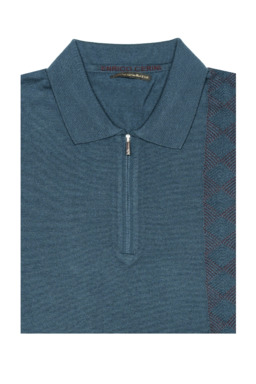 Поло ENRICO CERINI 224107/OIL BLUE