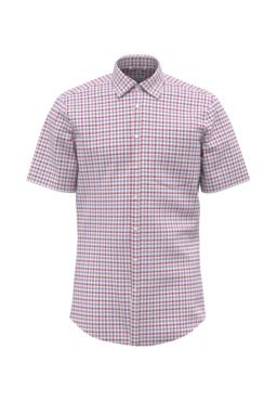 Фото рубашки Прямой силуэт Рубашка SEIDENSTICKER, цвет красный