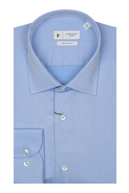 Фото рубашки Прямой силуэт Рубашка SPEERS LONDON, цвет голубой