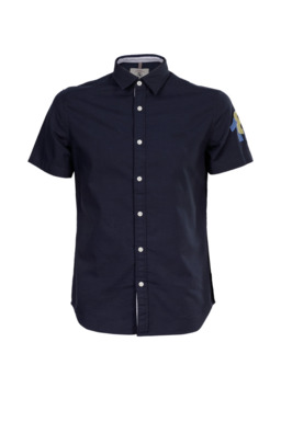 Фото рубашки Приталенный силуэт Рубашка AIGLE, цвет синий