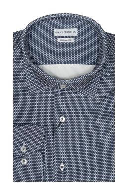 Фото рубашки Приталенный силуэт Рубашка ENRICO CERINI, цвет синий