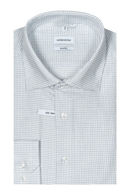Фото рубашки Shaped Fit Рубашка SEIDENSTICKER, цвет синий