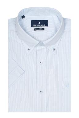 Фото рубашки Прямой силуэт Рубашка NAVIGARE, цвет светло-голубой