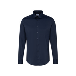 Фото рубашки Полуприлегающий силуэт Рубашка SEIDENSTICKER, цвет синий