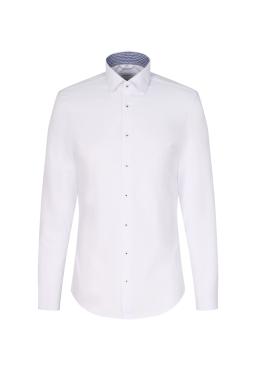 Фото рубашки Полуприлегающий силуэт Рубашка SEIDENSTICKER, цвет белый