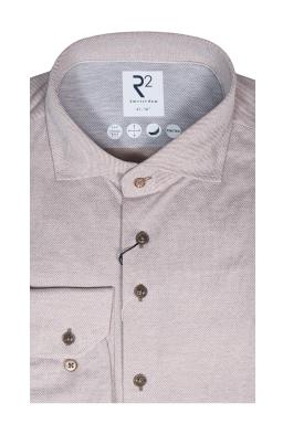 Фото рубашки Приталенный силуэт Рубашка R2, цвет коричневый