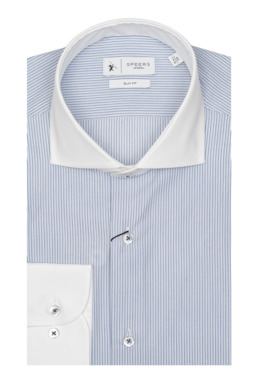 Фото рубашки Полуприлегающий силуэт Рубашка SPEERS LONDON, цвет голубой