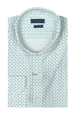 Фото рубашки Milano Fit Рубашка ENRICO CERINI, цвет зеленый